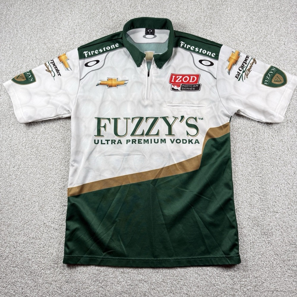 Ed Carpenter Fuzzy's Indy Car Jersey Shirt Small Oakley